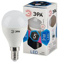 Лампа светодиодная P45-5w-840-E14 шар 400лм | Код. Б0028487 | ЭРА